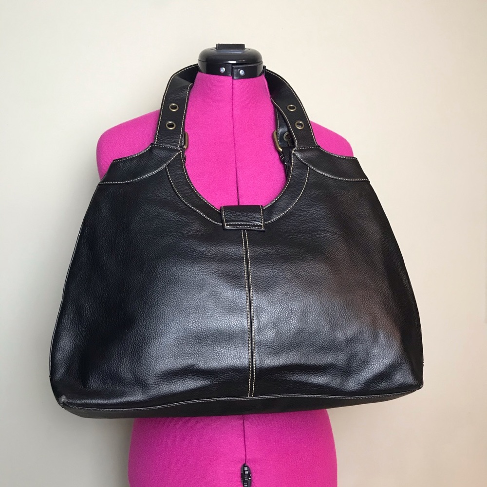 Nine West Black Studded Bag - Picture 2 of 6
